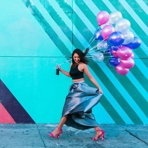 Unique 2-piece set for prom 🖤